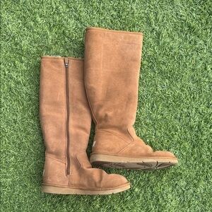 UGG Chestnut Suede Winter Boots